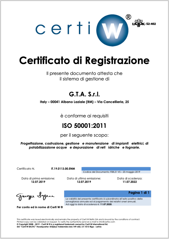 certificato-iso50001-2011-energia certificato-iso50001-2011-energia